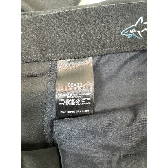 Greg Norman Black Straight Leg Comfort Stretch Golf‎ Pants Mens Size 36x32 - Picture 4 of 6